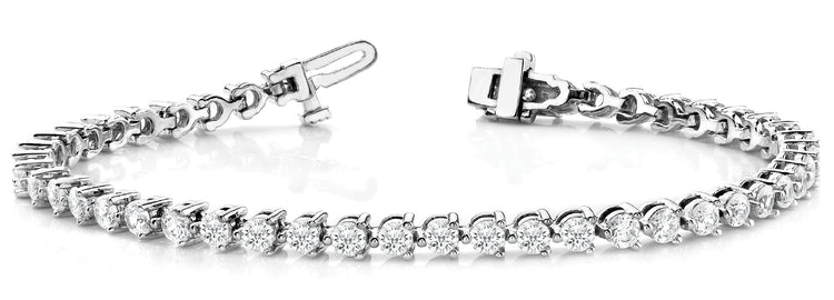 Bracelet In Line Prong Set