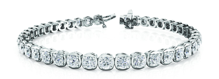 4PRONG CU UNDERBEZ TENNIS BRACELET