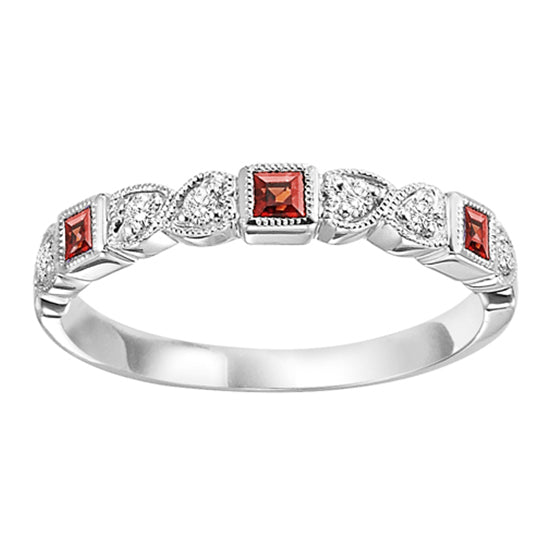 10K Mixable Ring - GARNET