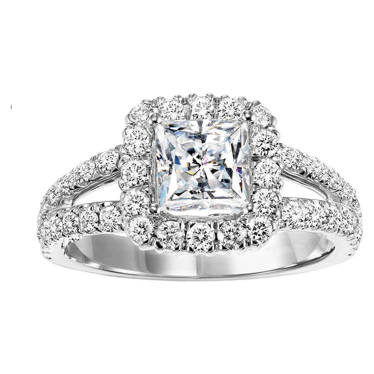 14K Diamond 1 1/7 ctw Engagement Ring