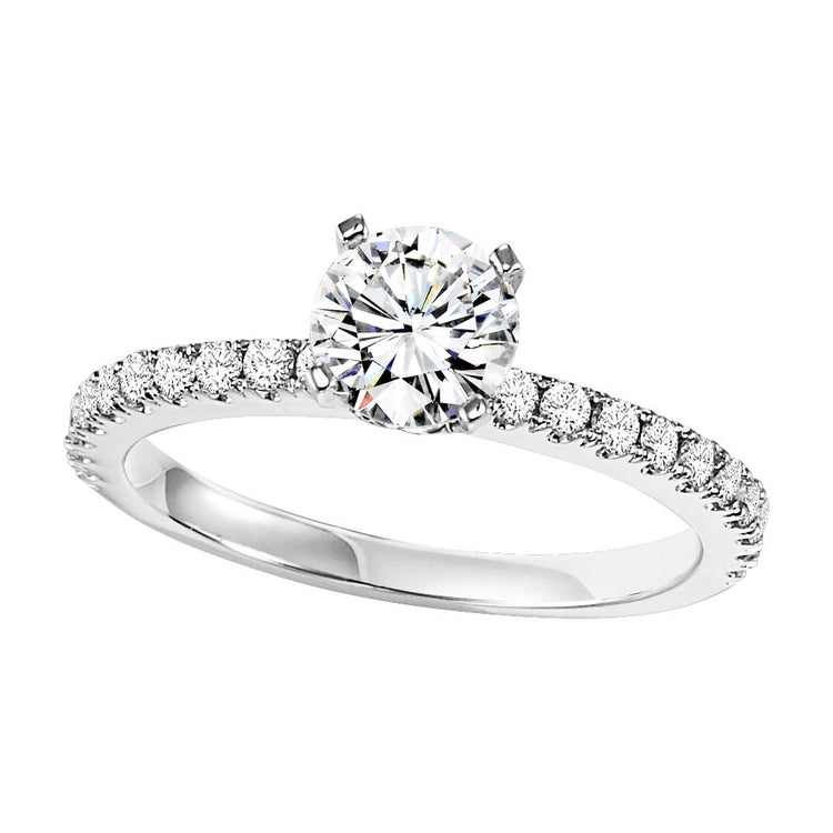 14K Diamond 1/3 ctw Engagement Ring