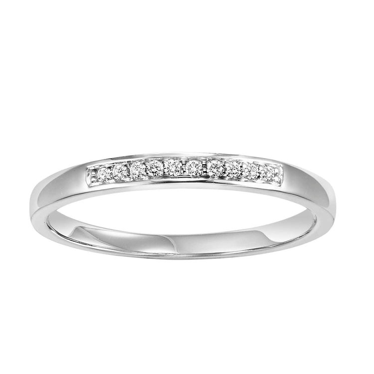 14K Diamond Matching Band