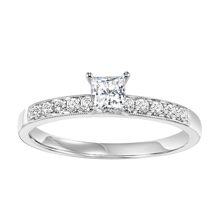 14K Diamond 1/2 ctw Engagement Ring