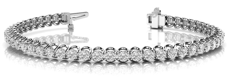 Bracelet In Line Prong Set