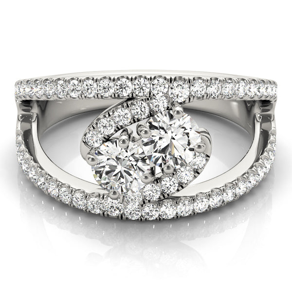 TWO STONE RING