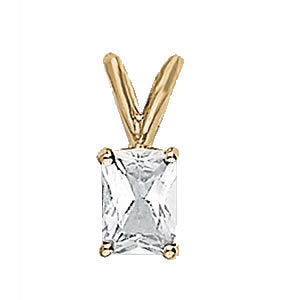 10X8MM(3CT)4PR EM PENDANT