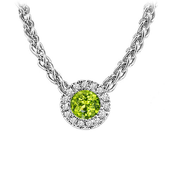 14K Mixable Pendant - Peridot (Aug)