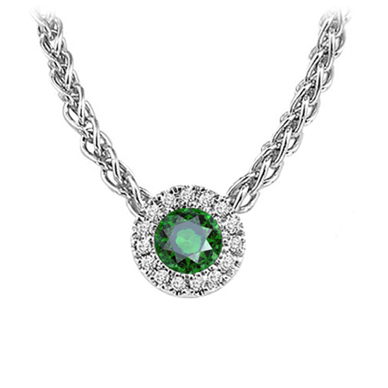 14K Mixable Pendant - Emerald (May)