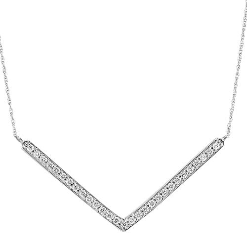 Silver Diamond Pendant 1/4 ctw