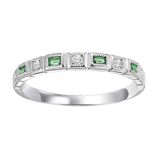 10K Mixable Ring - EMERALD