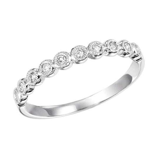 10K Diamond Mixable Ring