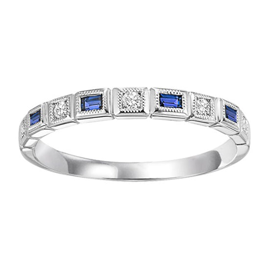 14K Mixable Ring - SAPPHIRE