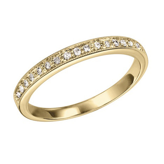 14K Diamond Mixable Ring