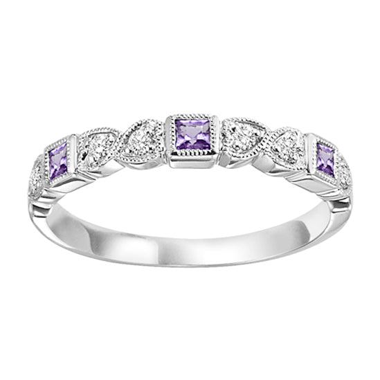 10K Mixable Ring - AMETHYST