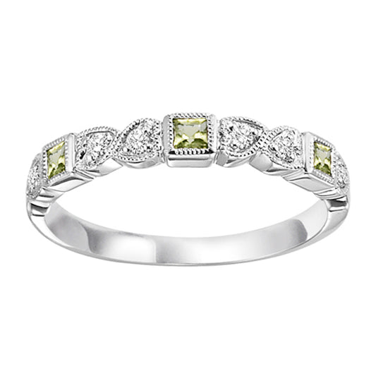 10K Mixable Ring - PERIDOT