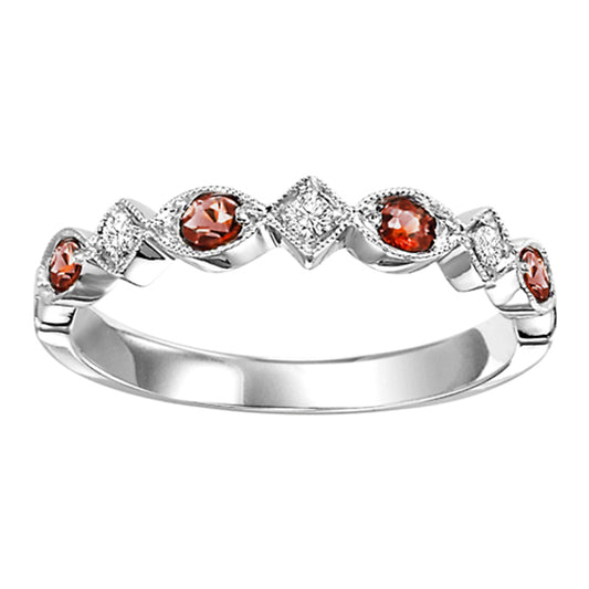 10K Mixable Ring - GARNET