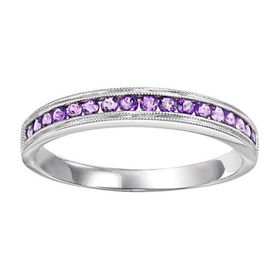 14K Mixable Ring - AMETHYST