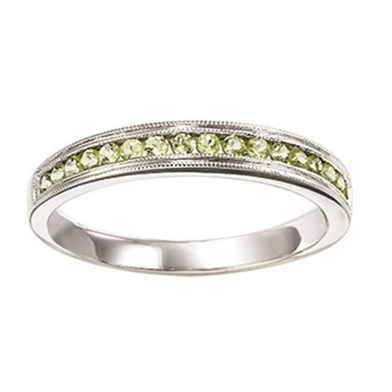 14K Mixable Ring - PERIDOT