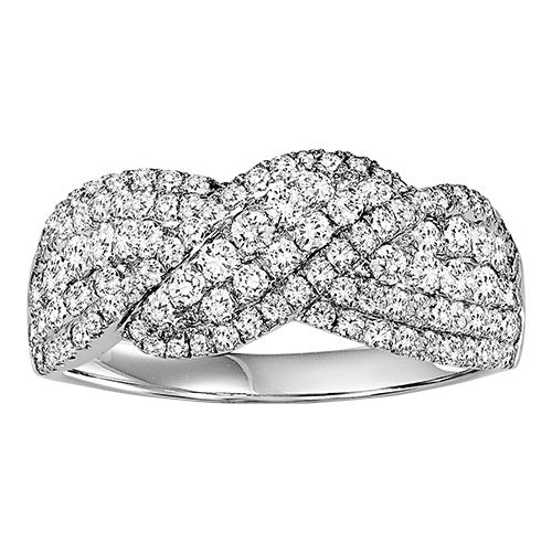 14K Diamond Ring 1 ctw