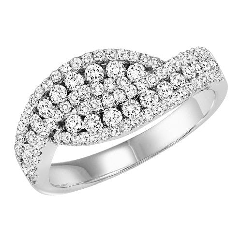 14K Diamond Ring 1 ctw