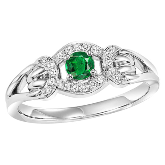 14K Emerald Ring (Matching Earrings & Pendant Available)