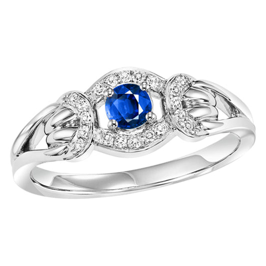 14K Sapphire Ring (Matching Earrings & Pendant Available)