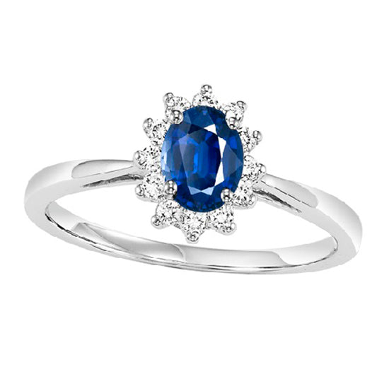 14K Sapphire Ring (Matching Earrings & Pendant Available)