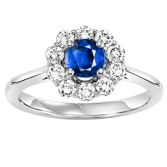 14K Sapphire Ring (Matching Earrings & Pendant Available)