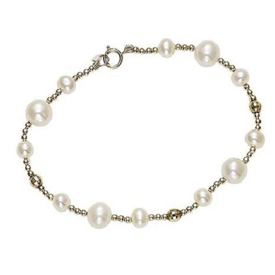 14K F.W. Pearl Bracelet