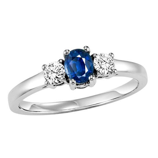 14K Sapphire Ring (Matching Earrings & Pendant Available)