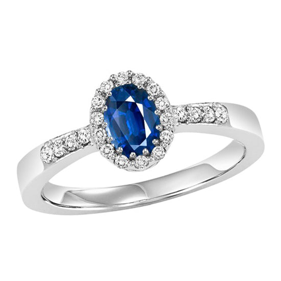 14K Sapphire Ring (Matching Earrings & Pendant Available)