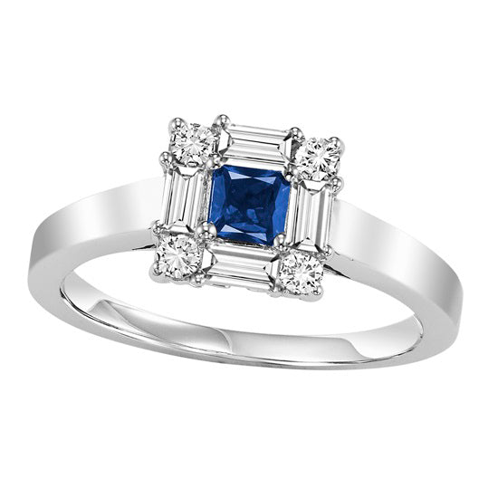 14K Sapphire Ring (Matching Earrings & Pendant Available)