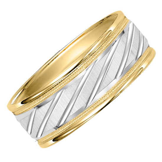 Gold Two Tone Gents Band