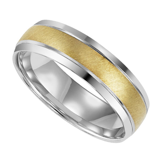 Gold Two Tone Gents Band