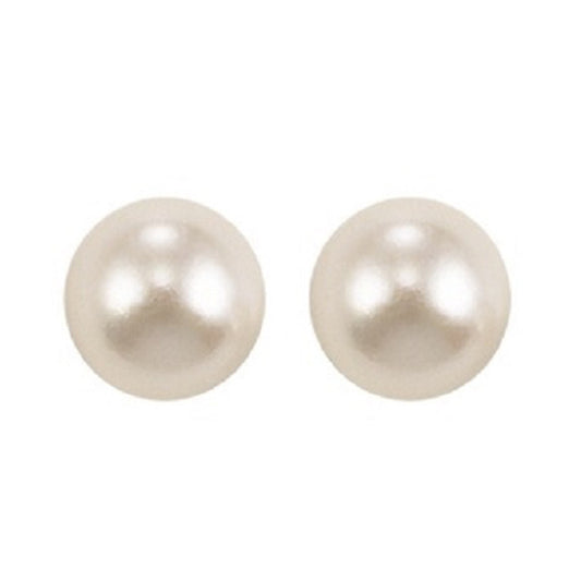 14K Pearl Studs 3.5 mm AA""