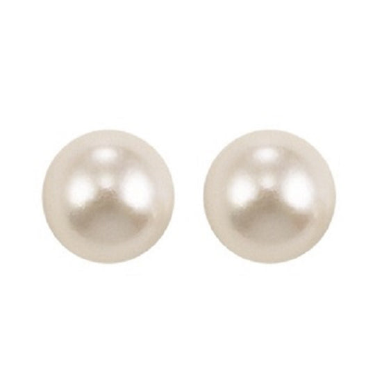 14K Pearl Studs 3.5 mm AA""