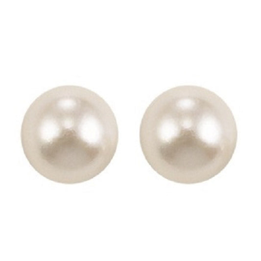 14K Pearl Studs 4.0 mm ""AAA""