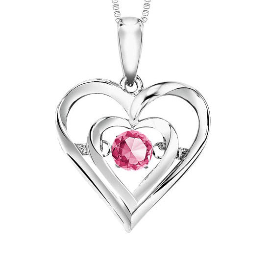 Silver Pink Tour Rhythm Of Love Pendant