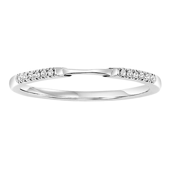 14K Diamond Rhythm Of Love wedding band