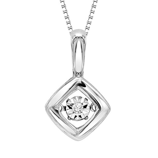 Gold Diamond ROL Pendant