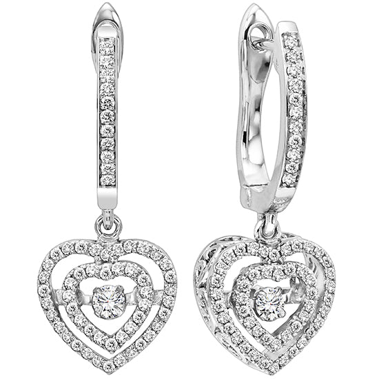 14K Diamond ROL Earrings 1/2 ctw