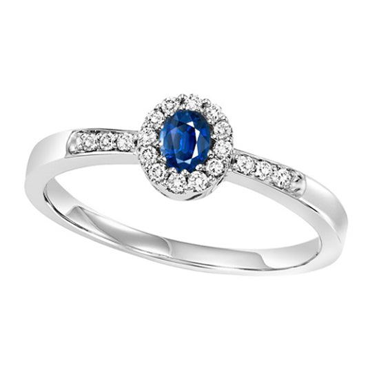 14K Sapphire Ring (Matching Earrings & Pendant Available)