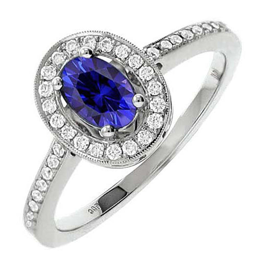 14K Sapphire Ring (Matching Earrings & Pendant Available)