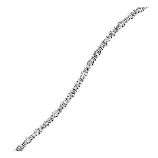 14K Diamond Bracelet 3 ctw