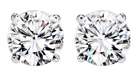 14K Diamond Studs 1/4 ctw