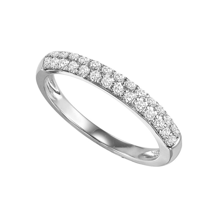 14K Diamond 1/3 ctw Matching Band