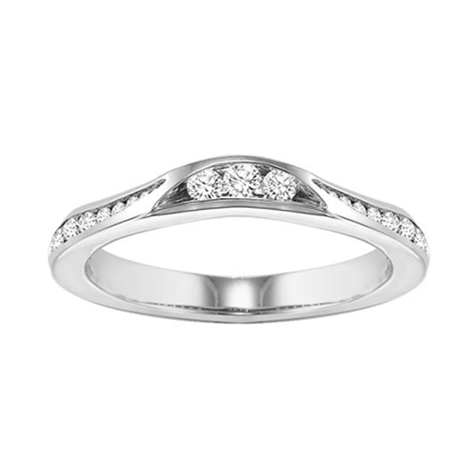 14K Diamond Destiny Band 1/4 ctw