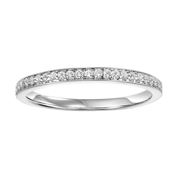 14K Diamond 1/8 ctw Matching Band