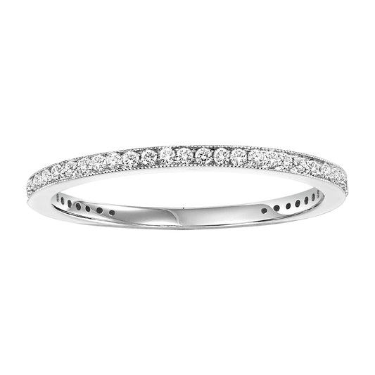 14K Diamond 1/4 ctw Matching Band