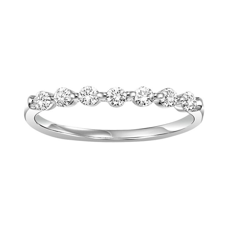 14K Diamond 1/4 ctw Matching Band